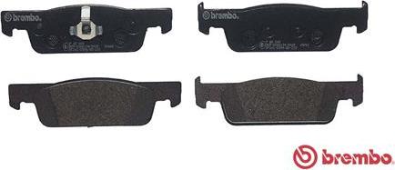 Brembo P 68 069 - Brake Pad Set, disc brake onlydrive.pro