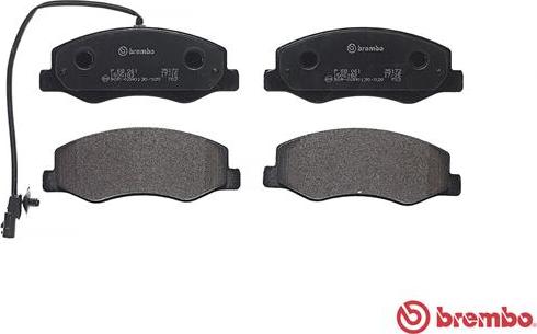 Brembo P 68 061 - Brake Pad Set, disc brake onlydrive.pro