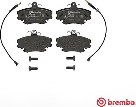 Brembo P 68 008 - Brake Pad Set, disc brake onlydrive.pro