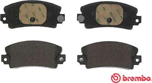 Brembo P 68 002 - Brake Pad Set, disc brake onlydrive.pro