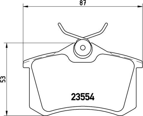 Brembo P 68 024 - Bremžu uzliku kompl., Disku bremzes onlydrive.pro