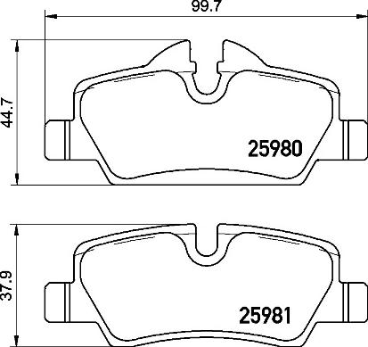 Brembo P 06 090 - Stabdžių trinkelių rinkinys, diskinis stabdys onlydrive.pro