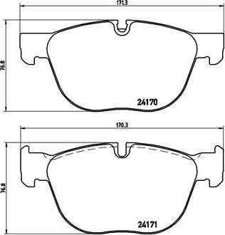 Brembo P 06 049 - Piduriklotsi komplekt,ketaspidur onlydrive.pro