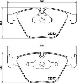 Brembo P 06 046 - Jarrupala, levyjarru onlydrive.pro