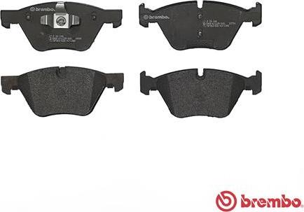 Brembo P 06 040 - Тормозные колодки, дисковые, комплект onlydrive.pro