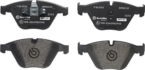 Brembo P 06 055X - Brake Pad Set, disc brake onlydrive.pro