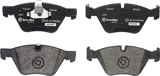 Brembo P 06 057X - Brake Pad Set, disc brake onlydrive.pro