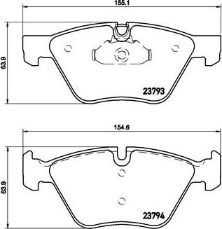 Brembo P 06 057 - Jarrupala, levyjarru onlydrive.pro