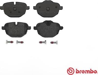 Brembo P 06 064 - Stabdžių trinkelių rinkinys, diskinis stabdys onlydrive.pro