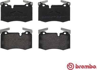 Brembo P 06 068 - Piduriklotsi komplekt,ketaspidur onlydrive.pro