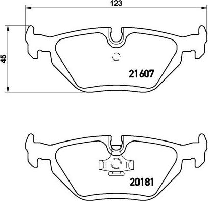 Brembo P 06 013 - Тормозные колодки, дисковые, комплект onlydrive.pro