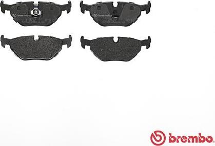 Brembo P 06 013 - Brake Pad Set, disc brake onlydrive.pro