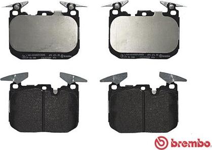 Brembo P 06 088 - Brake Pad Set, disc brake onlydrive.pro