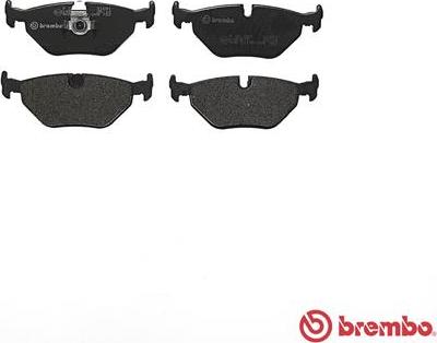 Brembo P 06 023 - Stabdžių trinkelių rinkinys, diskinis stabdys onlydrive.pro