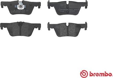 Brembo P 06 071 - Brake Pad Set, disc brake onlydrive.pro