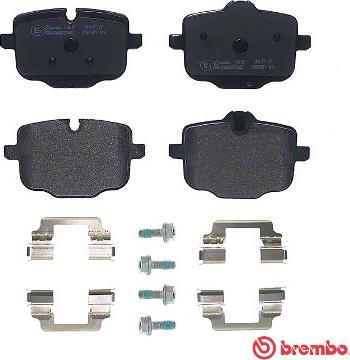 Brembo P 06 101 - Brake Pad Set, disc brake onlydrive.pro