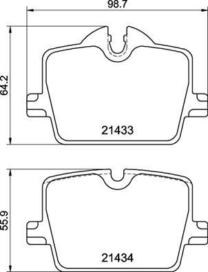 Brembo P 06 114 - Stabdžių trinkelių rinkinys, diskinis stabdys onlydrive.pro