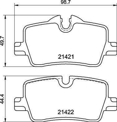 Brembo P 06 113 - Тормозные колодки, дисковые, комплект onlydrive.pro