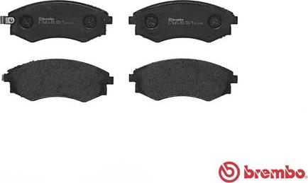 Brembo P 15 011 - Brake Pad Set, disc brake onlydrive.pro