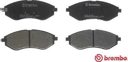 Brembo P 10 057 - Brake Pad Set, disc brake onlydrive.pro