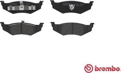 Brembo P 11 010 - Brake Pad Set, disc brake onlydrive.pro