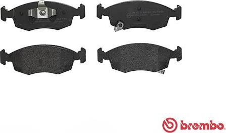 Brembo P 11 031 - Brake Pad Set, disc brake onlydrive.pro