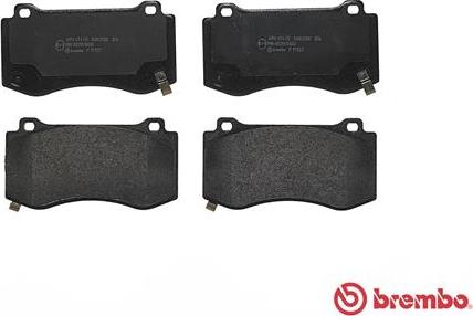 Brembo P 11 023 - Brake Pad Set, disc brake onlydrive.pro