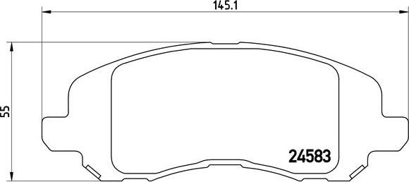 Brembo P 18 001 - Jarrupala, levyjarru onlydrive.pro