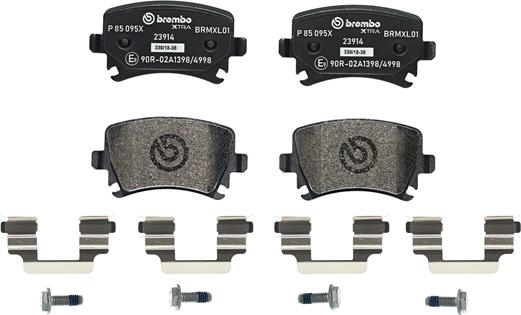 Brembo P 85 095X - Brake Pad Set, disc brake onlydrive.pro