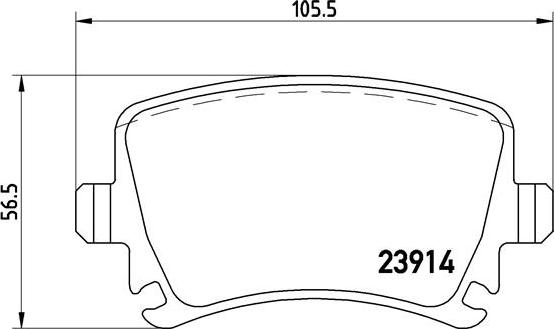 Brembo P 85 095 - Тормозные колодки, дисковые, комплект onlydrive.pro