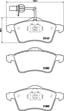 Brembo P 85 049 - Jarrupala, levyjarru onlydrive.pro