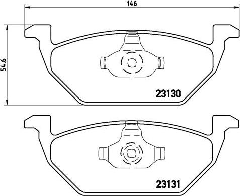 Brembo P 85 041X - Jarrupala, levyjarru onlydrive.pro