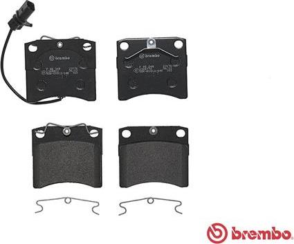 Brembo P 85 048 - Stabdžių trinkelių rinkinys, diskinis stabdys onlydrive.pro