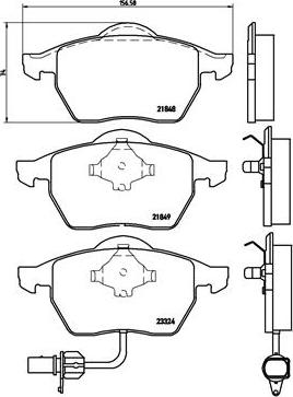 Brembo P 85 060 - Jarrupala, levyjarru onlydrive.pro