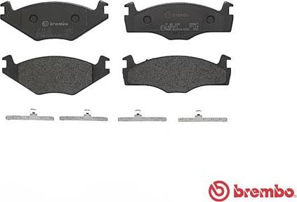 Brembo P 85 005 - Brake Pad Set, disc brake onlydrive.pro