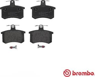 Brembo P 85 013 - Brake Pad Set, disc brake onlydrive.pro