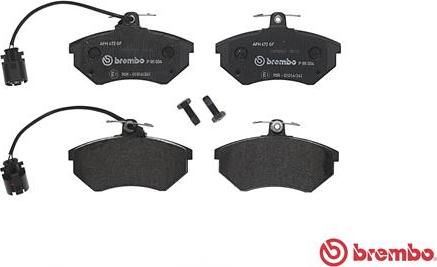 Brembo P 85 034 - Brake Pad Set, disc brake onlydrive.pro