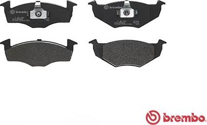 Brembo P 85 030 - Brake Pad Set, disc brake onlydrive.pro