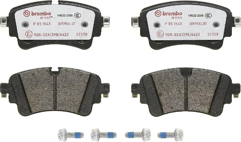 Brembo P 85 154X - Jarrupala, levyjarru onlydrive.pro