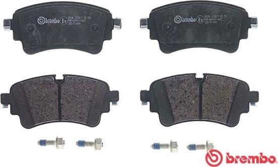 Brembo P 85 154 - Stabdžių trinkelių rinkinys, diskinis stabdys onlydrive.pro