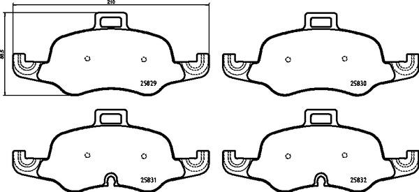 Brembo P 85 160 - Jarrupala, levyjarru onlydrive.pro