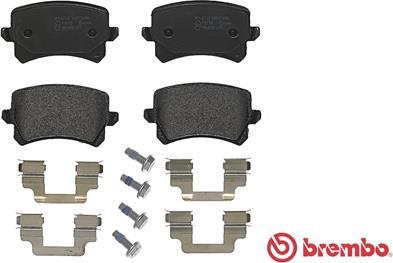 Brembo P 85 108 - Piduriklotsi komplekt,ketaspidur onlydrive.pro