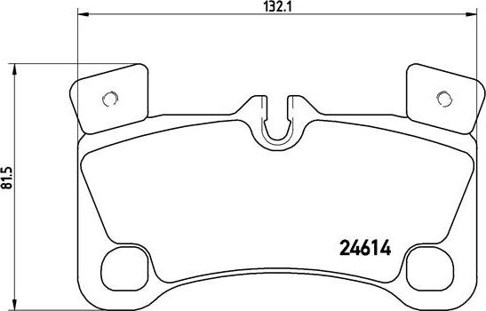 Brembo P 85 103 - Brake Pad Set, disc brake onlydrive.pro