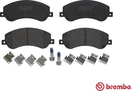 Brembo P 85 115 - Brake Pad Set, disc brake onlydrive.pro