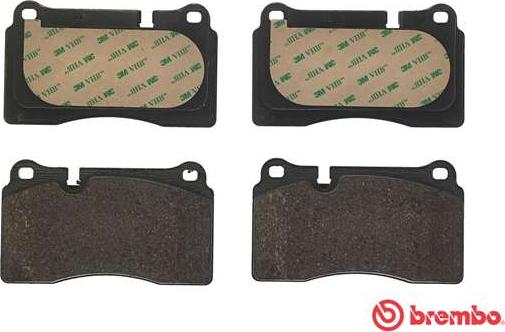 Brembo P 85 116 - Brake Pad Set, disc brake onlydrive.pro