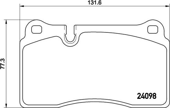 Brembo P 85 116 - Jarrupala, levyjarru onlydrive.pro