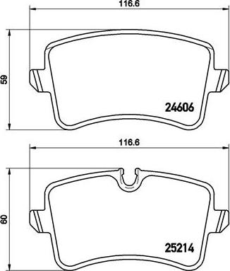 Brembo P 85 118 - Piduriklotsi komplekt,ketaspidur onlydrive.pro