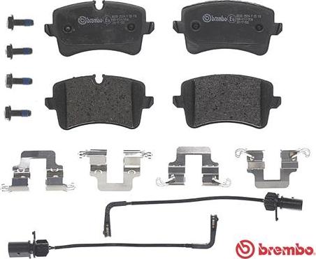 Brembo P 85 118 - Brake Pad Set, disc brake onlydrive.pro