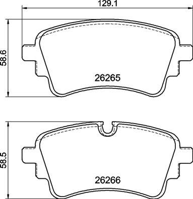 Brembo P 85 185 - Brake Pad Set, disc brake onlydrive.pro