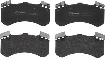 Brembo P 85 136 - Piduriklotsi komplekt,ketaspidur onlydrive.pro